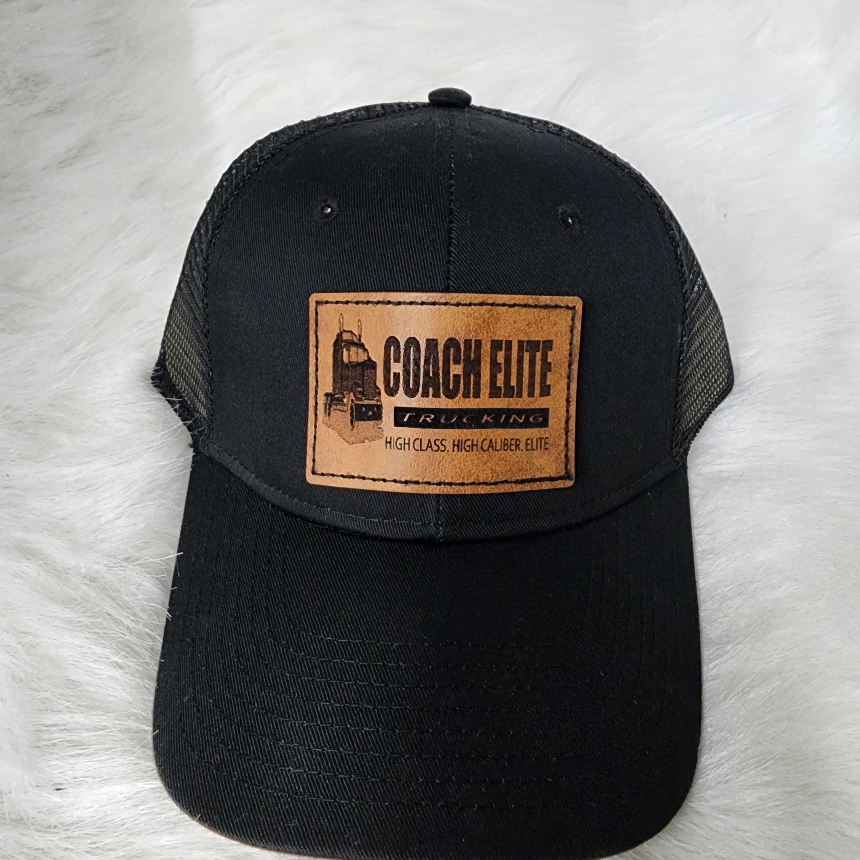 Custom Leather Patches and Hats