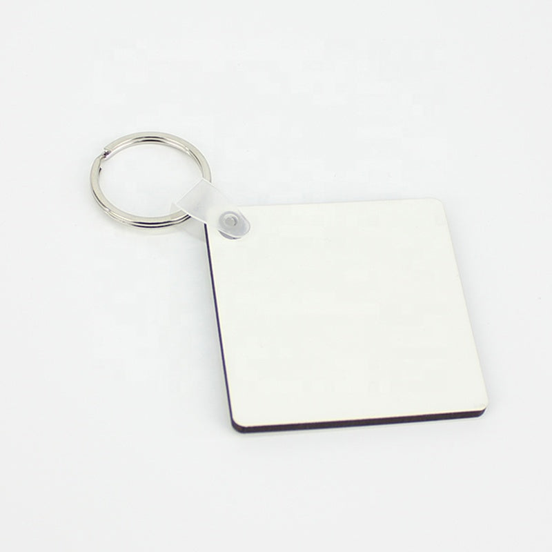 Custom Square Photo Keychain